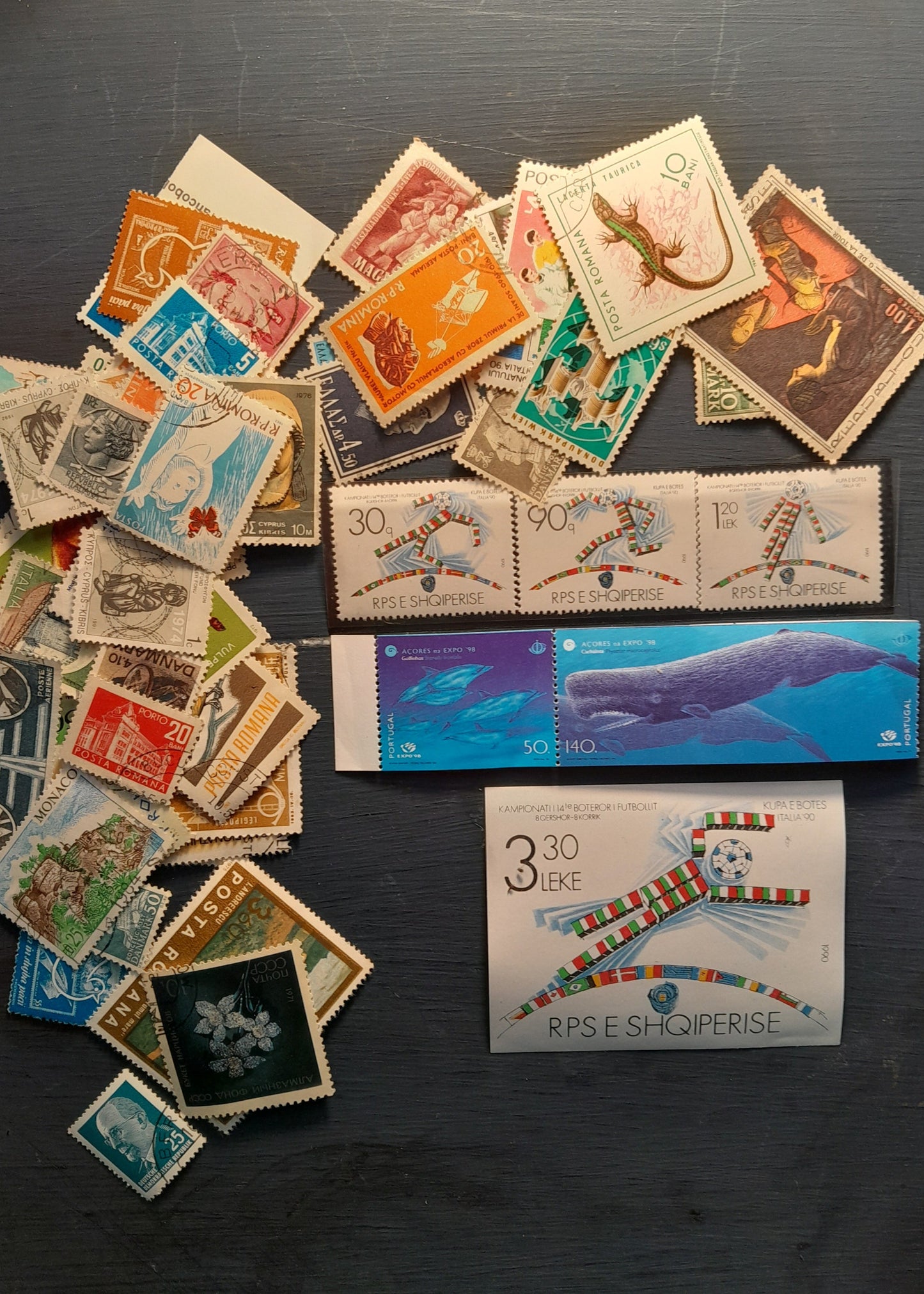 Lot of 100 Modern European Stamps – New Continental Selection - post 1960