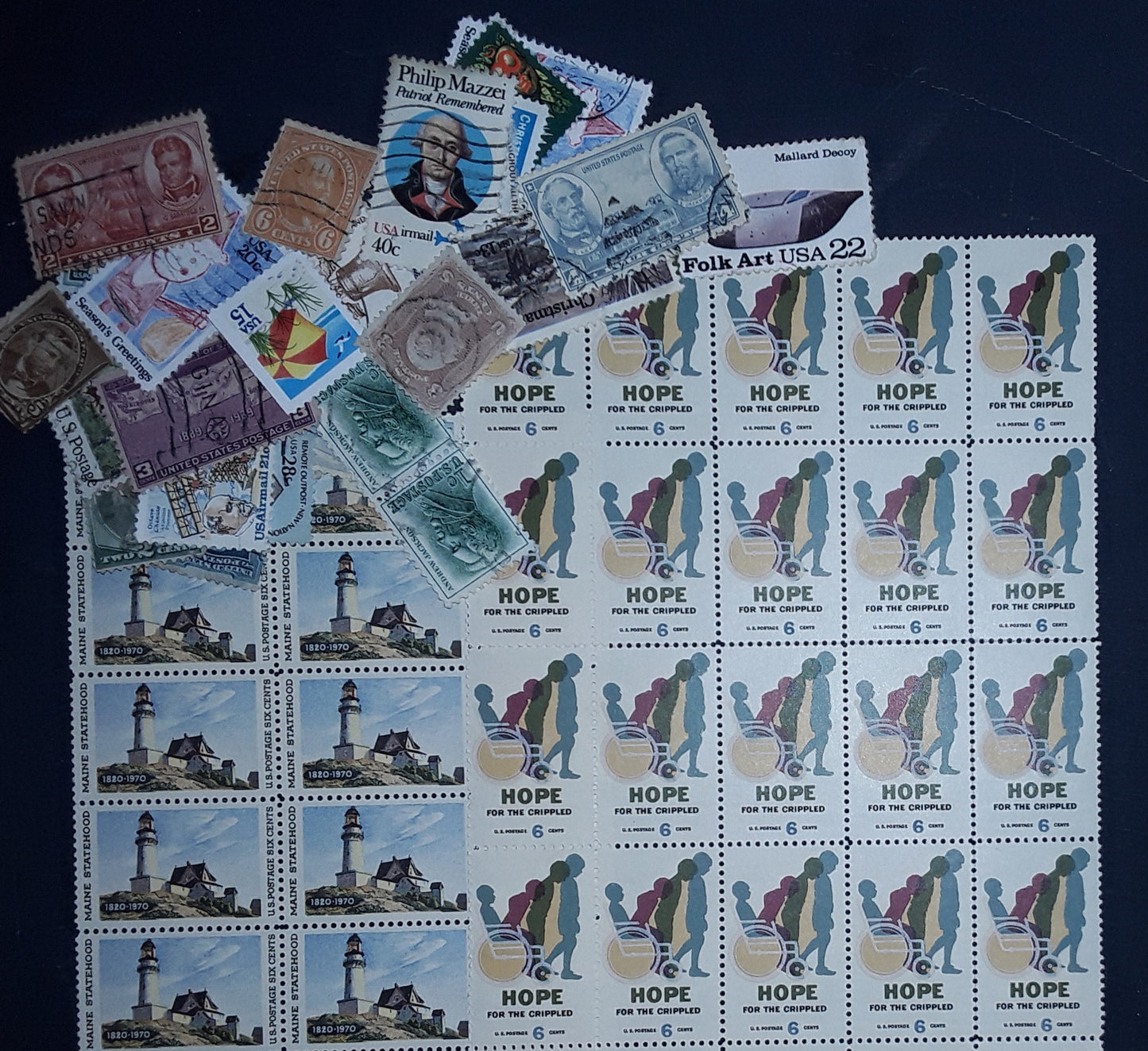 Lot of 100 United States And Canada Stamps –  Unique & Cultural Continental Selection