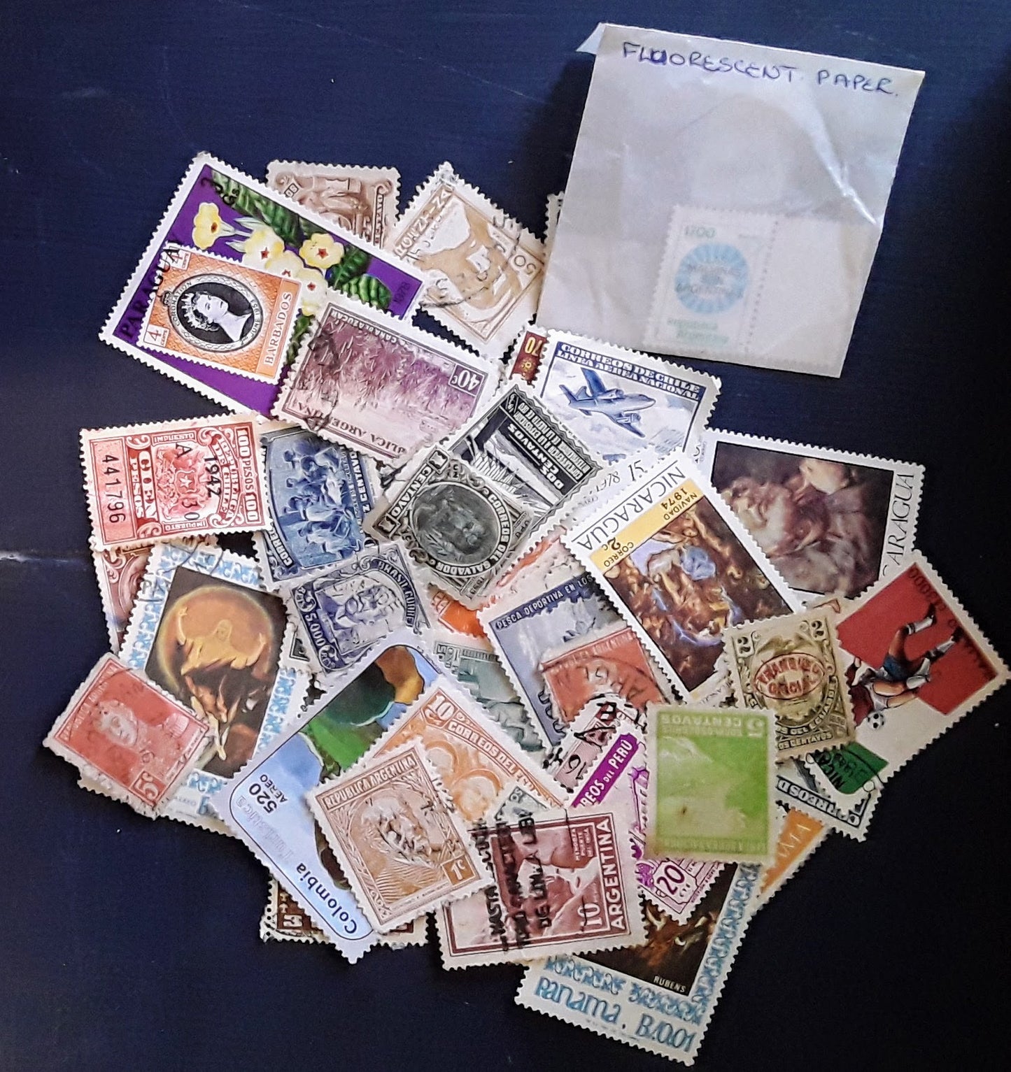Lot Of 100 South And Central American Stamps - Diverse And Vibrant - Continental Collection