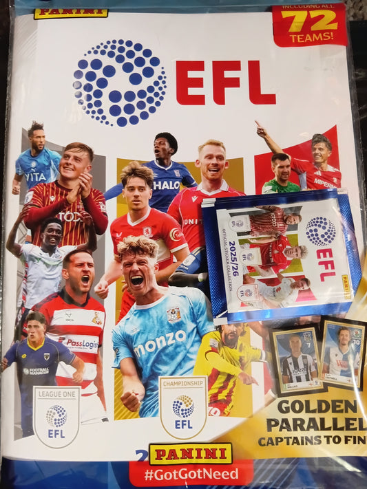 EFL card and sticker starter set