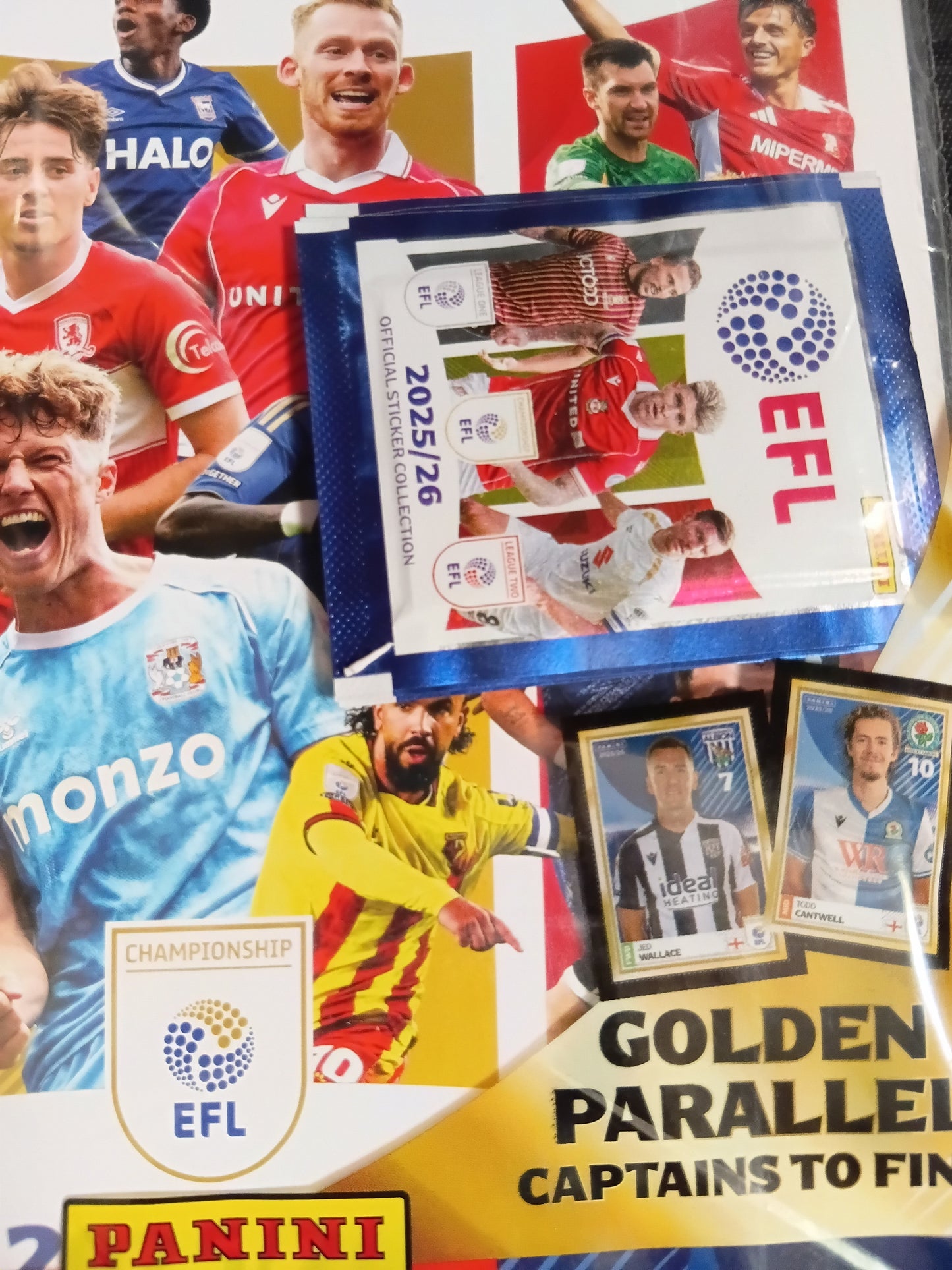 EFL card and sticker starter set