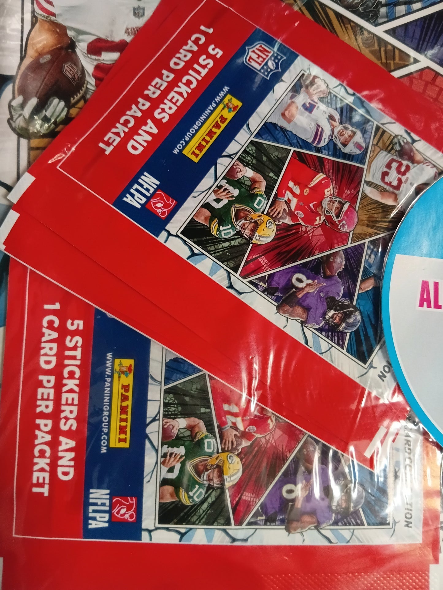 NFL Sticker And Card Collection Starter Pack