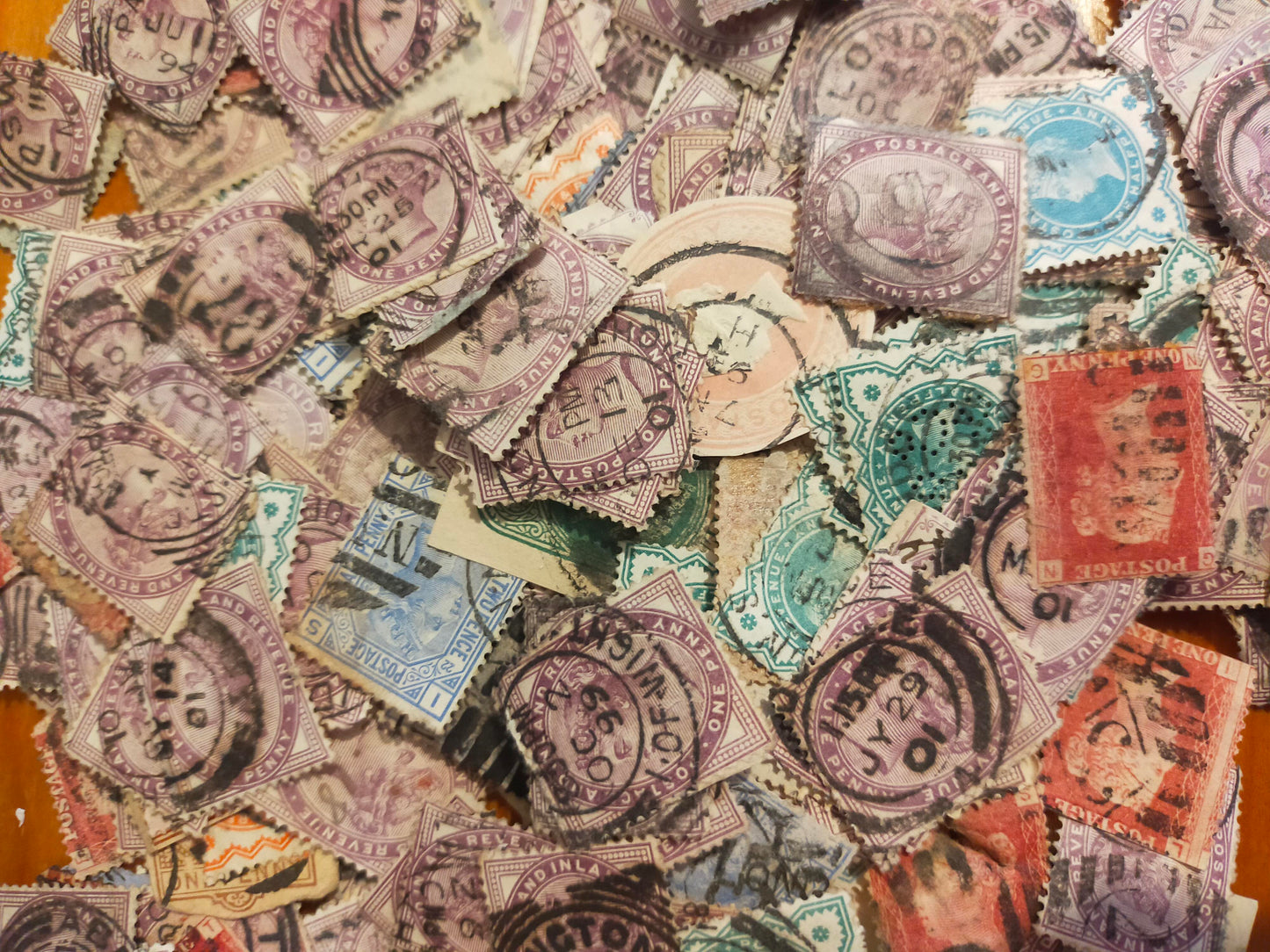 25x Victorian Stamps Bundle