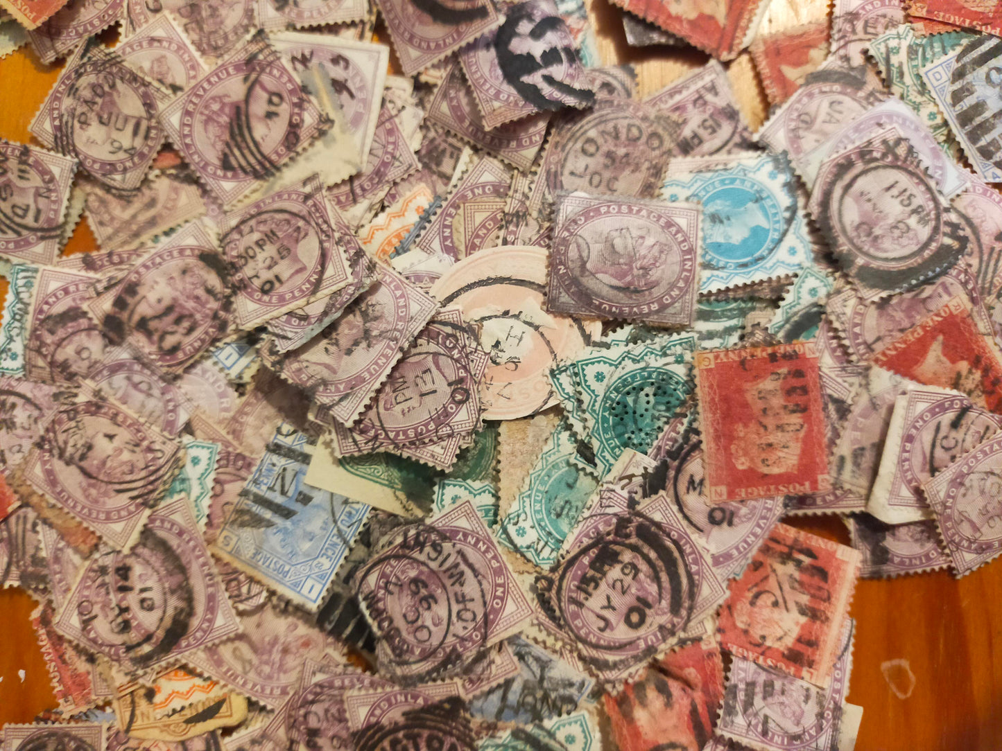 25x Victorian Stamps Bundle