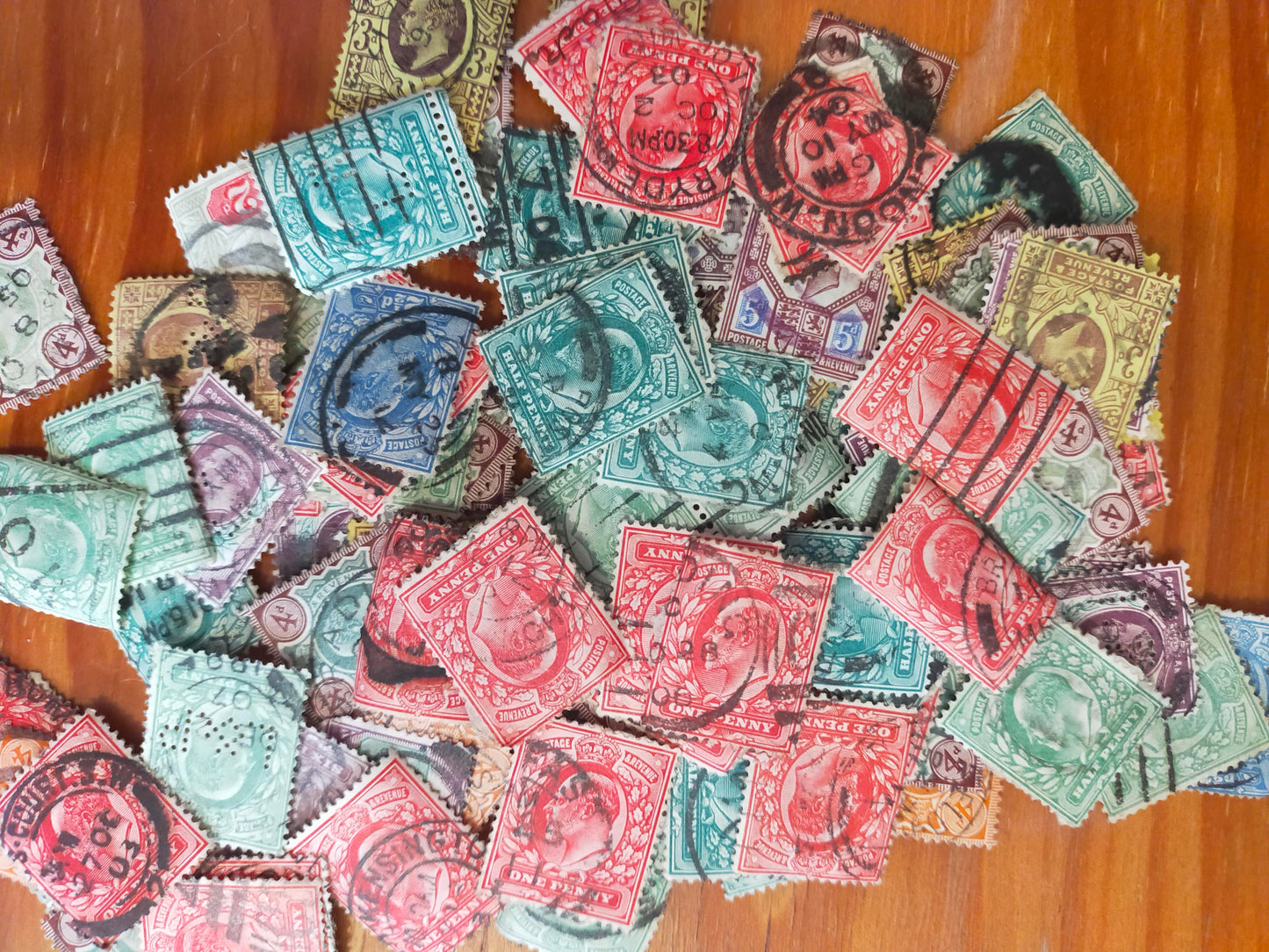50x Edwardian Stamps Bundle