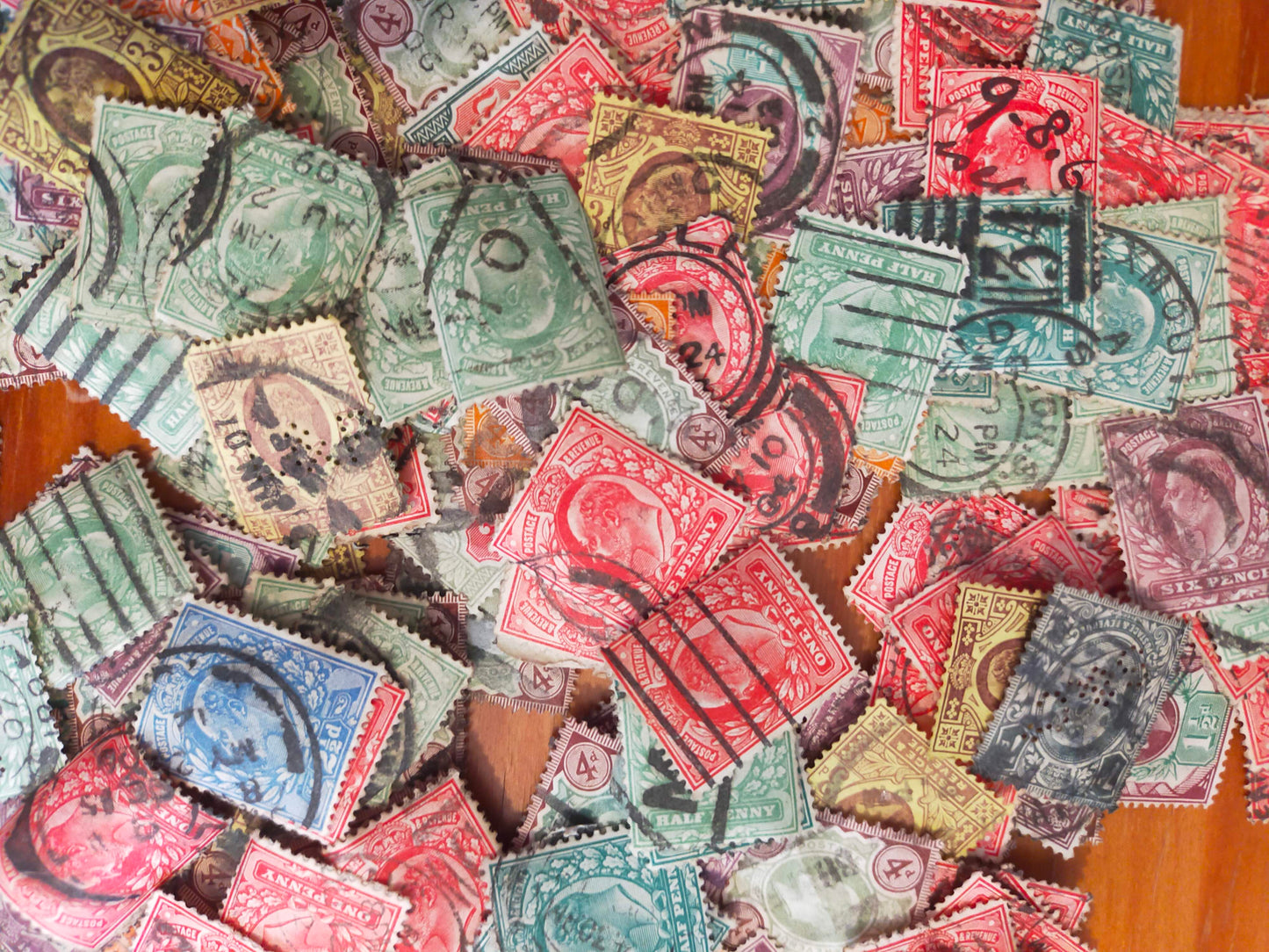 50x Edwardian Stamps Bundle