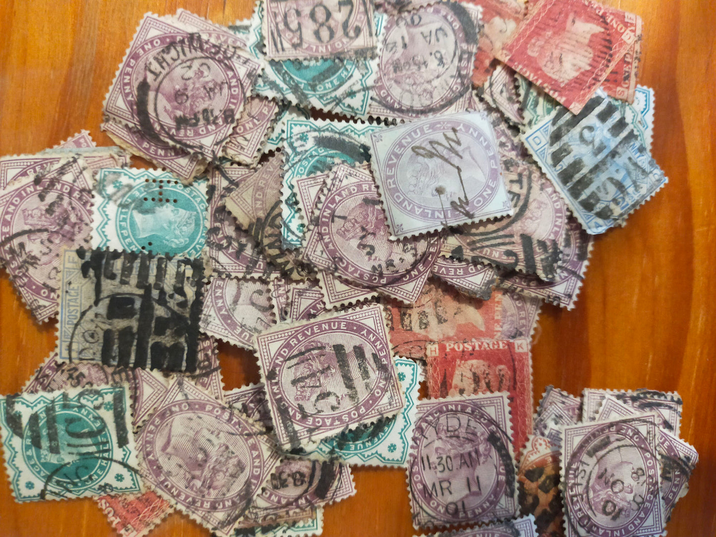 25x Victorian Stamps Bundle
